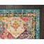 Tapis abstrait doré / vert Galyean-31820881