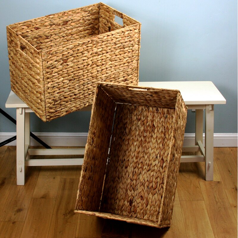 Bayou Breeze Seagrass Basket Set & Reviews | Wayfair