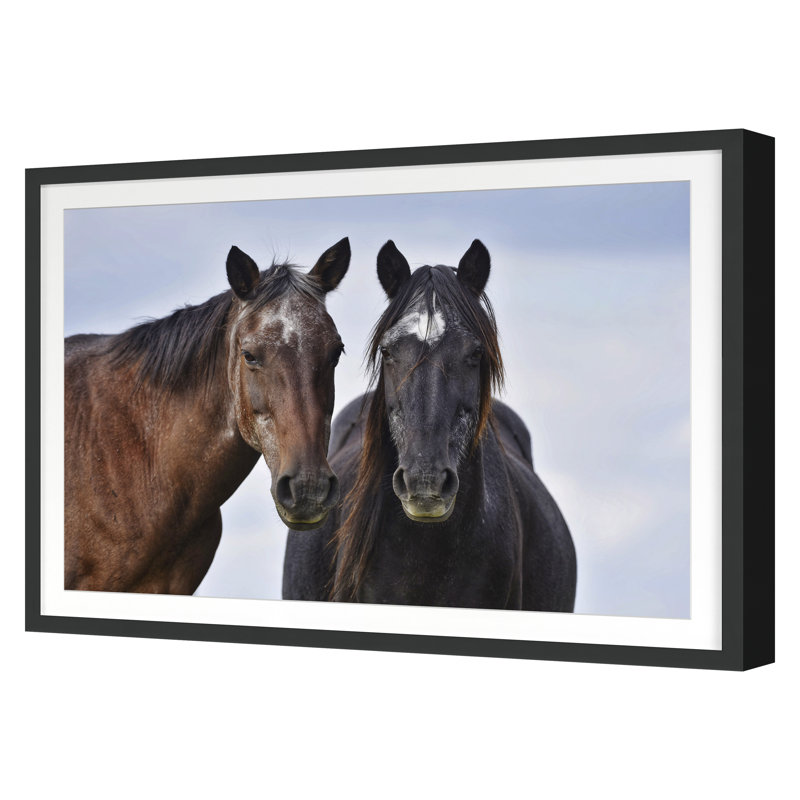 Friendship Print, Black, 20" H x 30" W