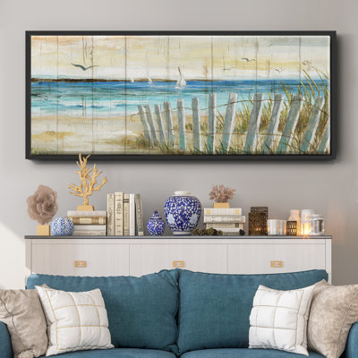 Coastal Causeway - toile encadrée