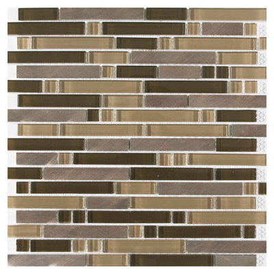 Victory 1" x 3" Glass Mosaic Tile