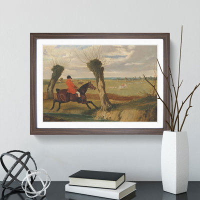 The Suffolk Hunt Vol.2 by John Frederick Herring - Framed Print
