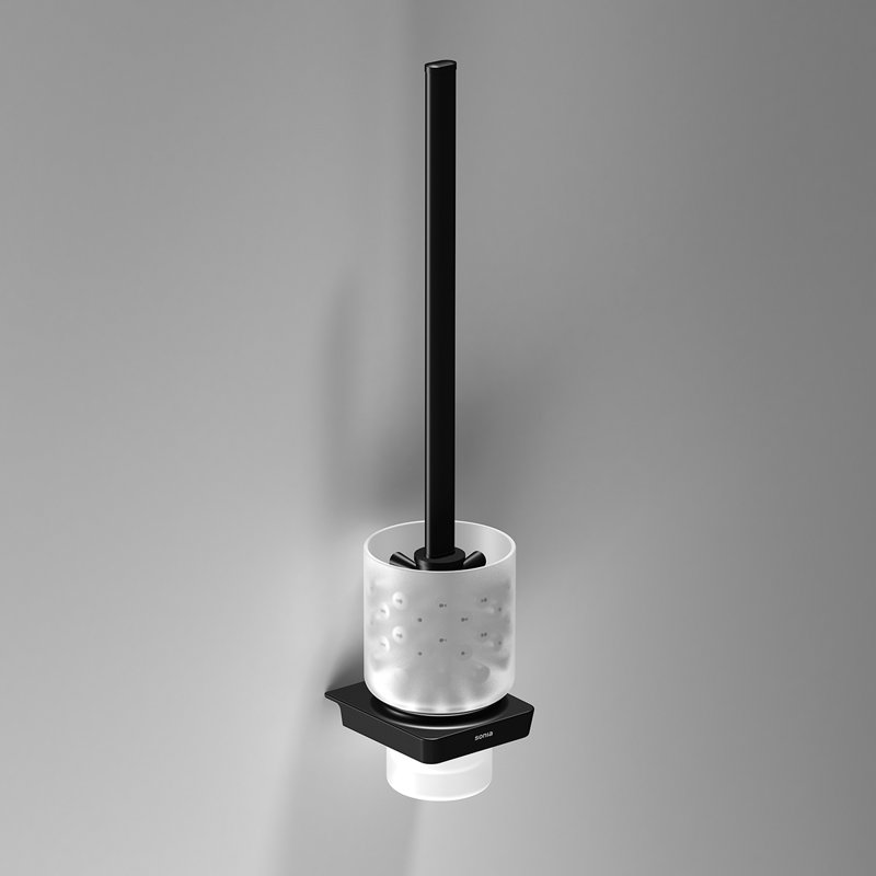Shiela Wall Mounted Toilet Brush and Holder