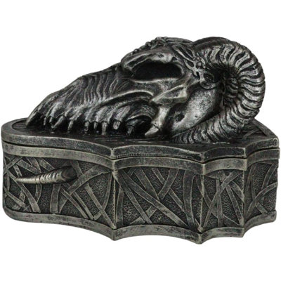 Jermie Resin Jewelry Box + Figurine Included