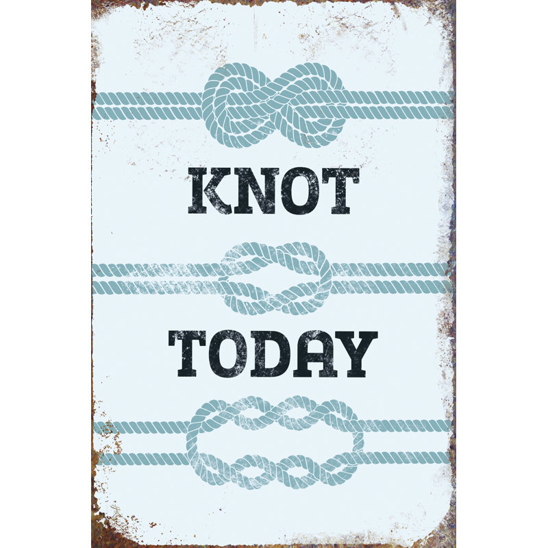 Punny Nautical I by JJ Brando - Wrapped Canvas Print, 30cm H x 20cm W x 3.8cm D