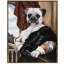 "Allure Captain's Guard", art sur toile avec cadre suspendu doré l 16,5 "x H 20,5" Imperial