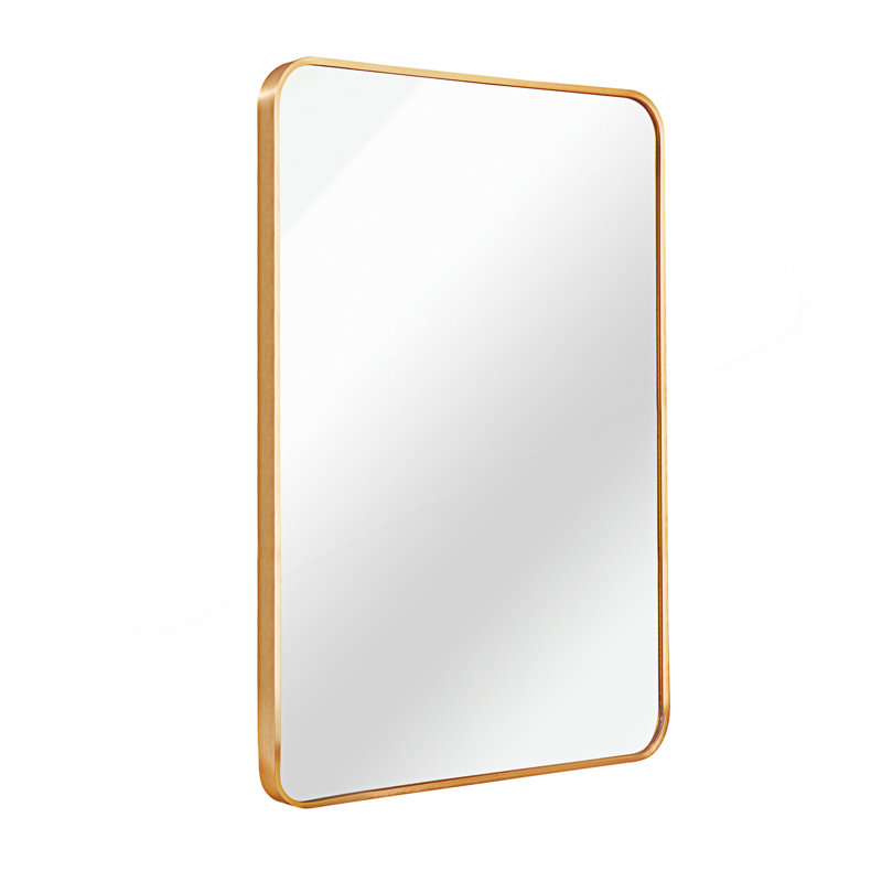 Miroir de salle de bain, 30,05 po x 22,05 po , Doré