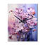 Horloge murale moderne Représentation multicolore en acrylique I-362654604