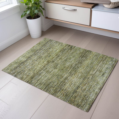 Premium Machine Washable Lyndhurst AMF1174 Stripes Rug