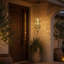 Grand luminaire suspendu de 23 pouces de hauteur, lumière carrée ajourée de style baroque pour patio, cour, porche, cour, décor de jardin