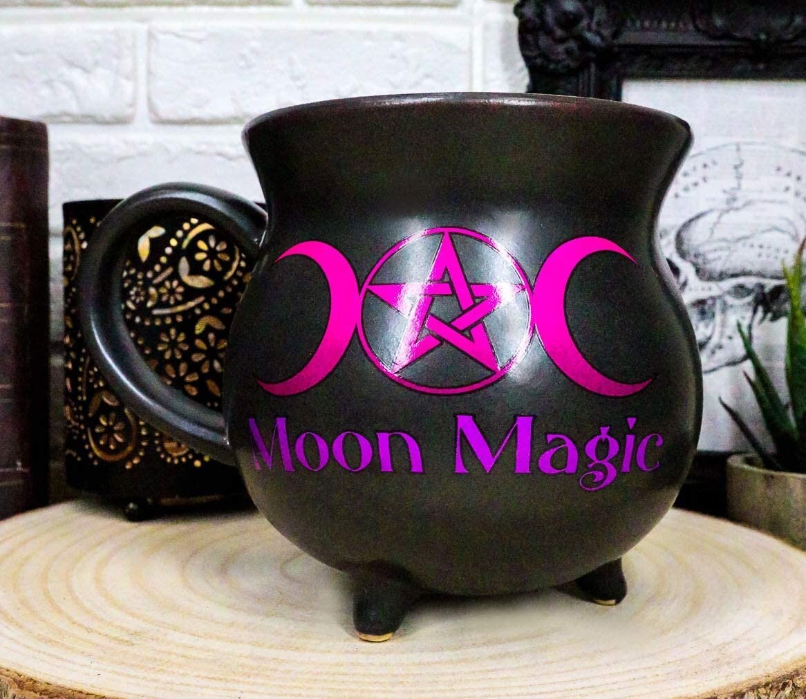 Trinx Sacred Witch Magic Triple Moon Coffee Mug | Wayfair