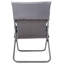 Chaise de terrasse pliante avec coussin Antrice