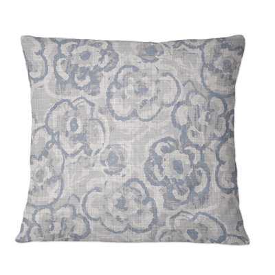Floral Throw Pillow