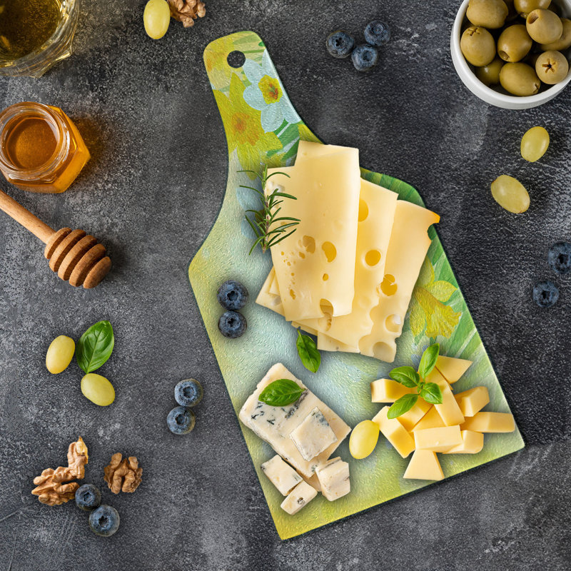 Planche à découper en verre trempé Ambesonne