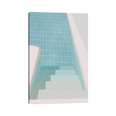 "Piscine d'été I" par Alisa Galitsyna, impression sur toile tendue