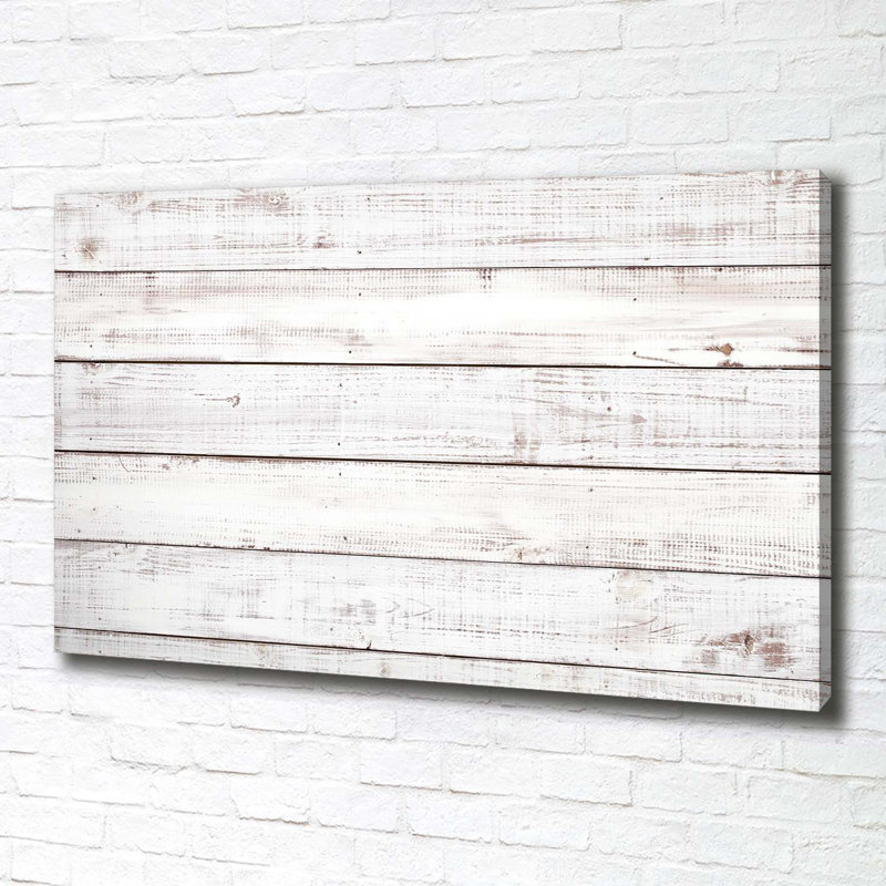 Wooden Wall - Wrapped Canvas Print