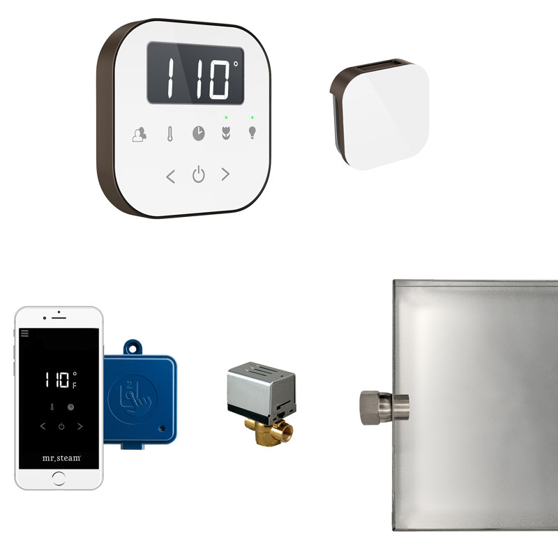 Steam Generator Control, White/Oil Rubbed Bronze