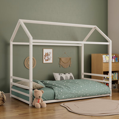 Structure de lit en métal Montessori
