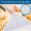 Tapis de cuisine orange