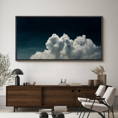 «Majestic Cumulus Clouds», reproduction sur toile