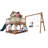 Liam AXI Hemlock Swing Set with 2 Swing(s) , 1 Slide(s)