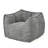 Kirtis Teddy Fabric Bean Bag Chair Foam Filled Bean Bag Sofa for Living Room-1376811741