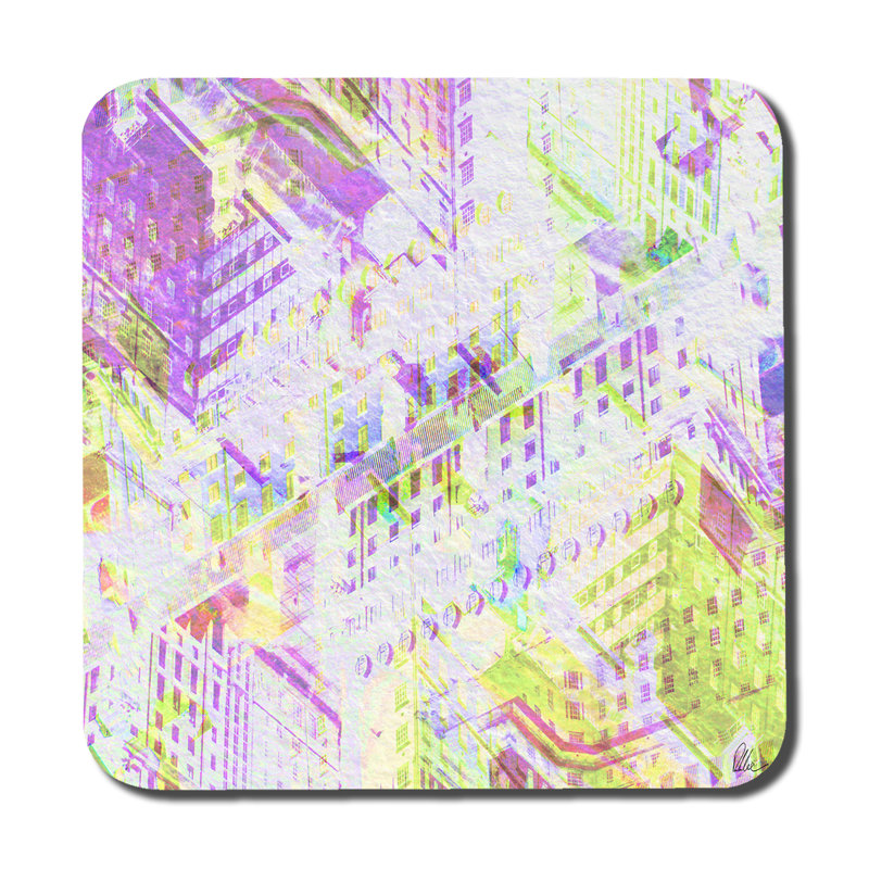 Square 6 Piece Coaster Set