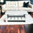 Farmhouse Coffee Table With Storage Shelf-683276563