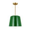 Draper Single Light Steel Dimmable Pendant-335557079
