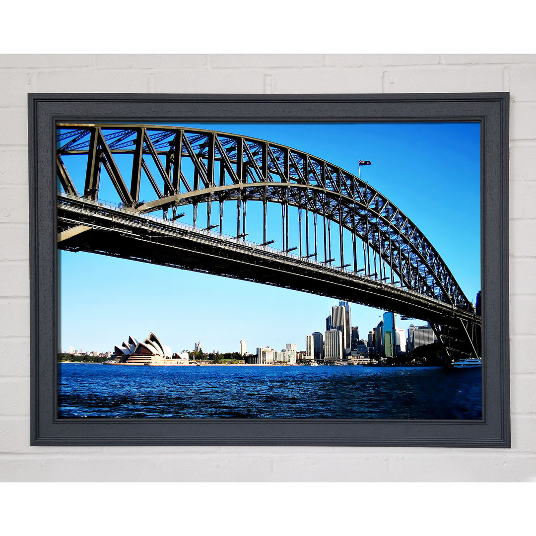 Gerahmter Fotodruck Sydney Harbour Bridge Day Time