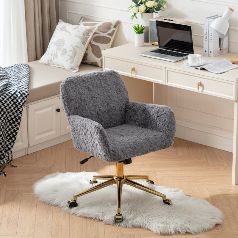 Chaise de bureau Angelyssa, Gris
