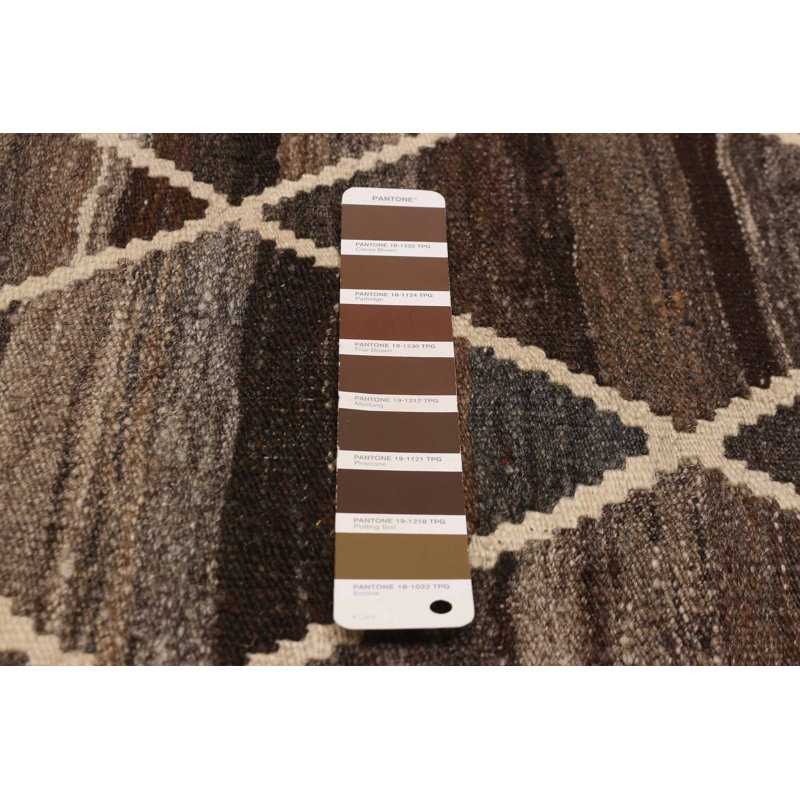 Sivas Brown Kilim 5'1" x 6'6"