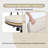 Ergonomic Upholstered Lounge Chair with Metal Frame and Armrests-53274490