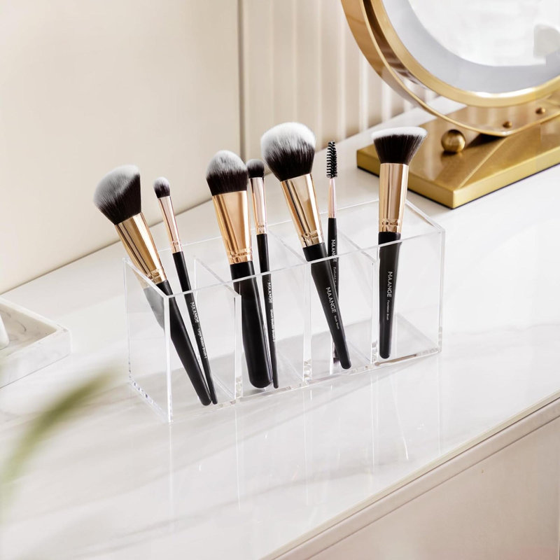 Tamson Plastic Makeup Organizer