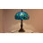 Tiffany Glass,Metal Table Lamp