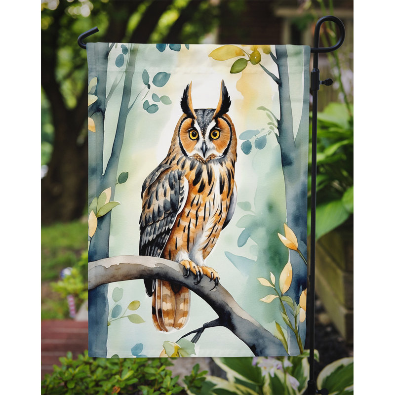 Drapeau de jardin, Hibou à longues oreilles