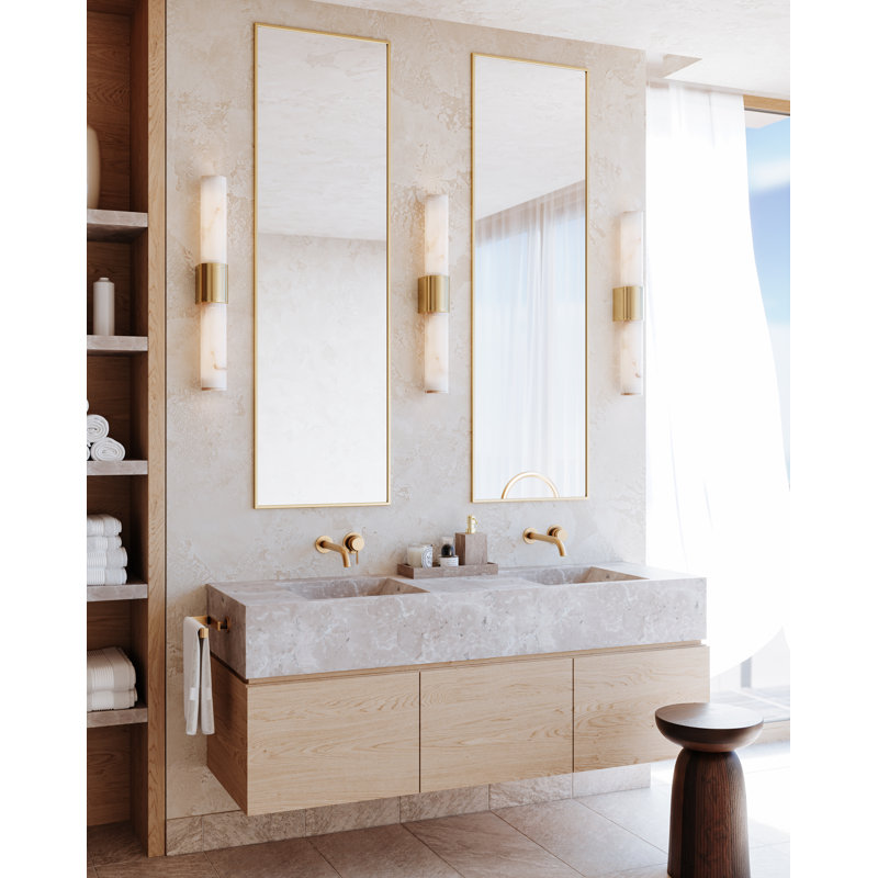 Ellington 2 - Light Aged Brass Vanity Light