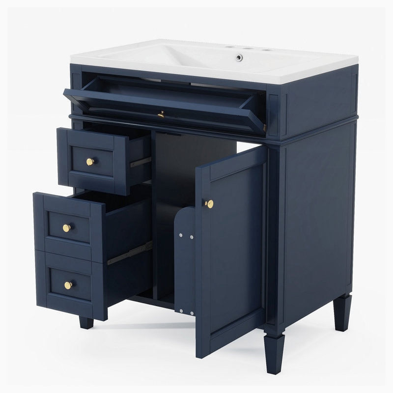 Meuble-lavabo simple avec plateau 30,00 Dethlefs