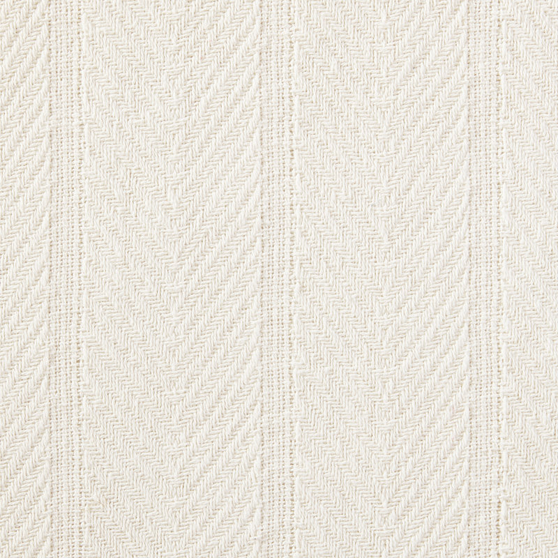 Herringbone Weave Cotton Twin Blanket in Bone - Reversible and Machine Washable
