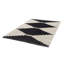 Tapis noir et ivoire Amanda-61667774