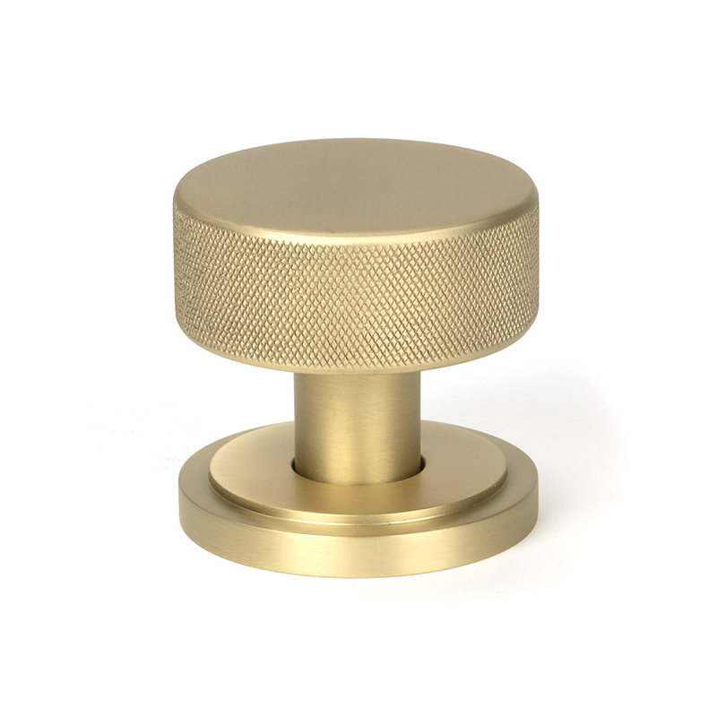 Brompton Interior Mortise Knobset, Polished Chrome