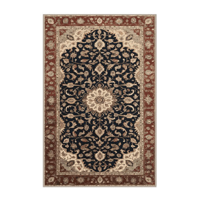 Tapis brun lavable à la machine