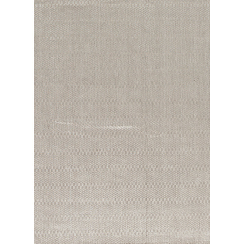 Tapis géométrique brun clair