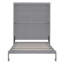 Lit escamotable mural Murphy avec tablettes, cadre de lit