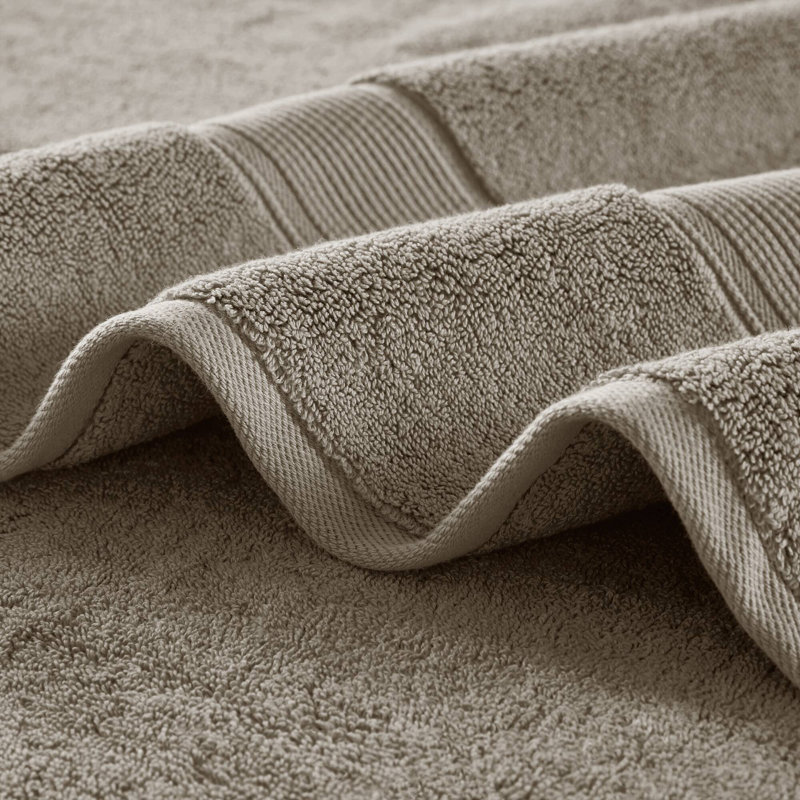 Ensemble de serviettes 100% coton absorbant 800GSM, Taupe