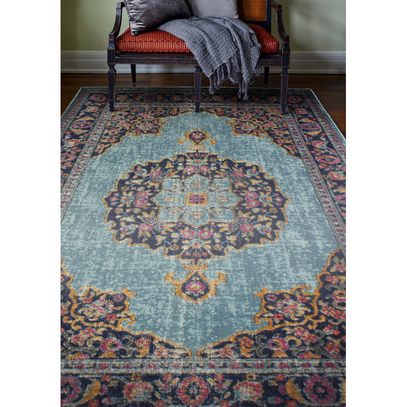 Amber Oriental Area Rug, Rectangle 232 x 290cm
