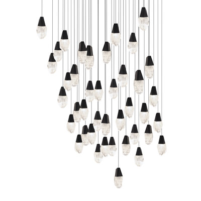Martini 41 Light Crystal LED Multi-Light Pendant