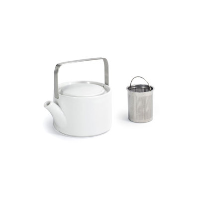 Panneau avant Soho 16 oz. Théière en porcelaine Stovetop Safe