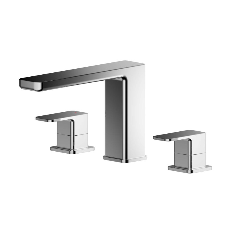 Windon 2 Handle Deck Freestanding Tub Filler Bath Filler