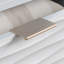 Table basse avec tiroir Coastal, finition blanche Coastal